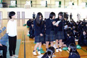 防災講話を開催－守られる人から守る人へ－