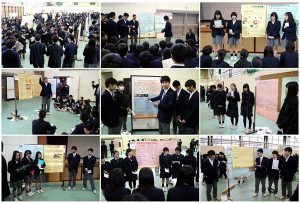 総学 １･２年合同 課題研究発表会開催